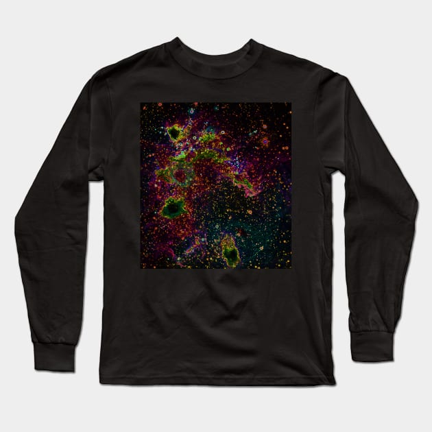 Black Panther Art - Glowing Edges 411 Long Sleeve T-Shirt by The Black Panther